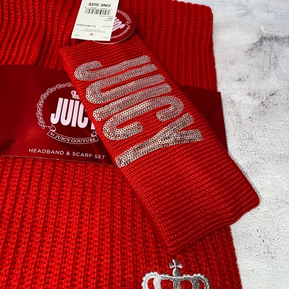 Juicy Couture Scarf and Headband Set - Picture 5 of 6